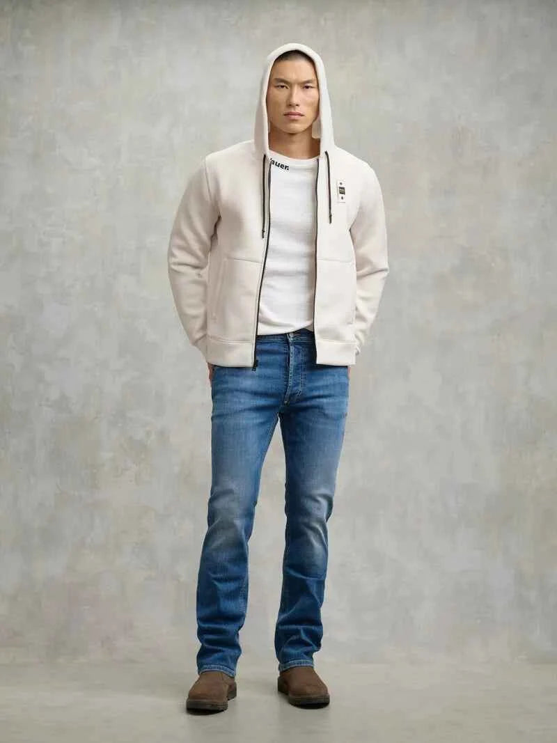 BLAUER | Felpa neoprene COLBY