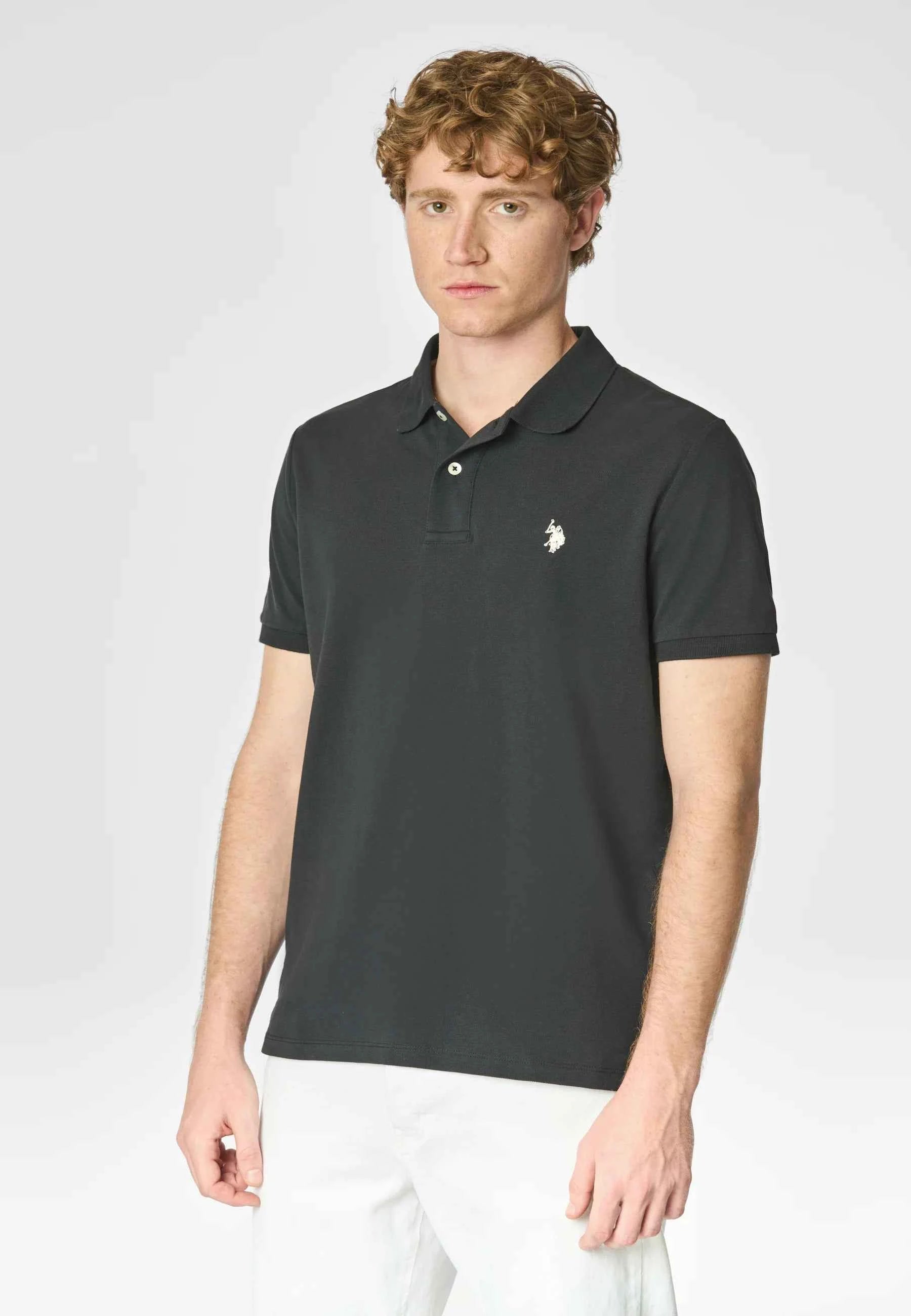 US POLO ASSN | Polo basic uomo in cotone piquet KING