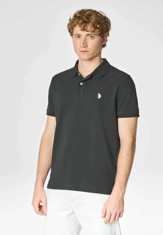 US POLO ASSN | Polo basic uomo in cotone piquet KING