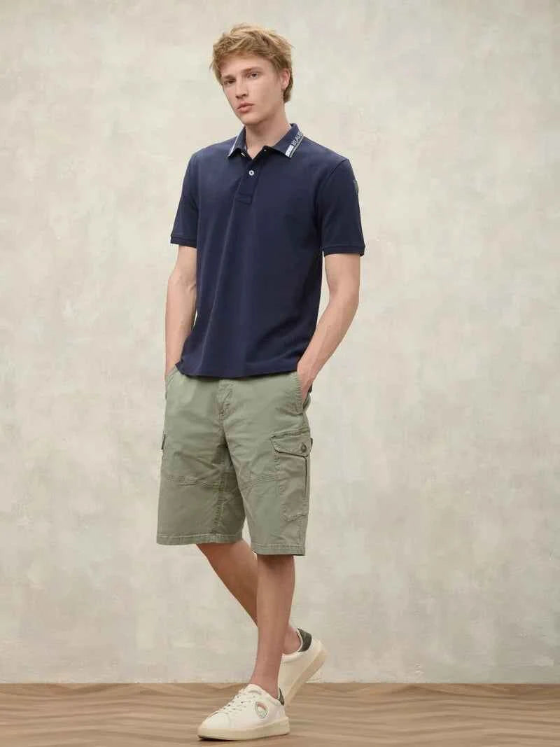 BLAUER | Polo con ricamo sul colletto RANSOM