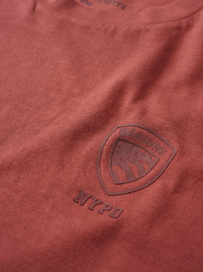 BLAUER | T-Shirt logo in tono EUTAW