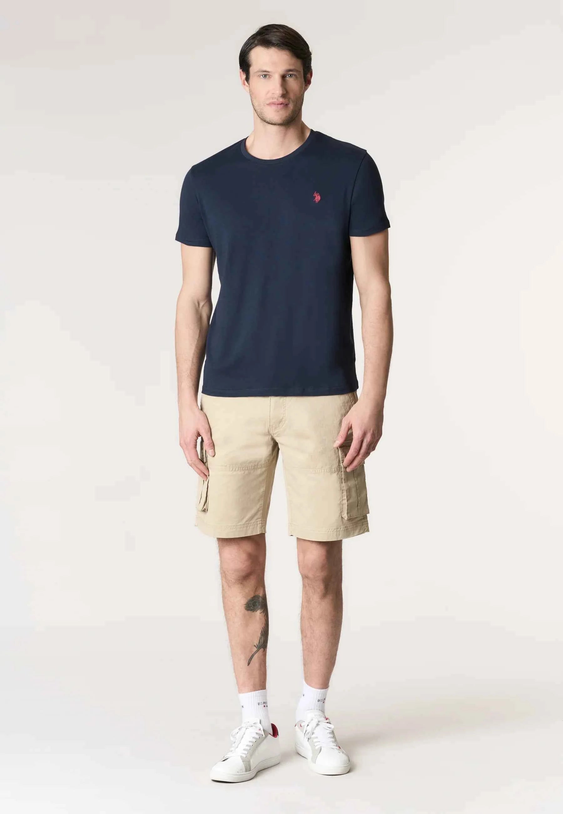 US POLO ASSN | T-shirt basic in cotone MICK