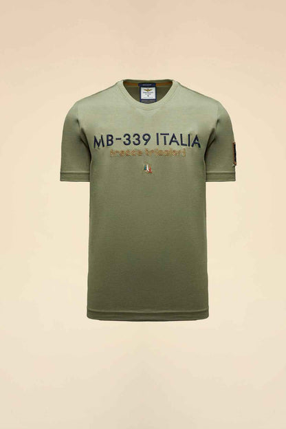 AERONAUTICA MILITARE | T-shirt ricamata Frecce Tricolori