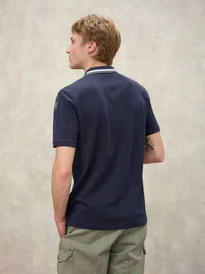 BLAUER | Polo con ricamo sul colletto RANSOM