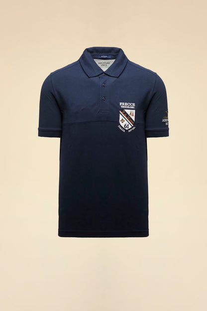 AERONAUTICA MILITARE | Polo con scudetto Frecce Tricolori - Proposta Legend
