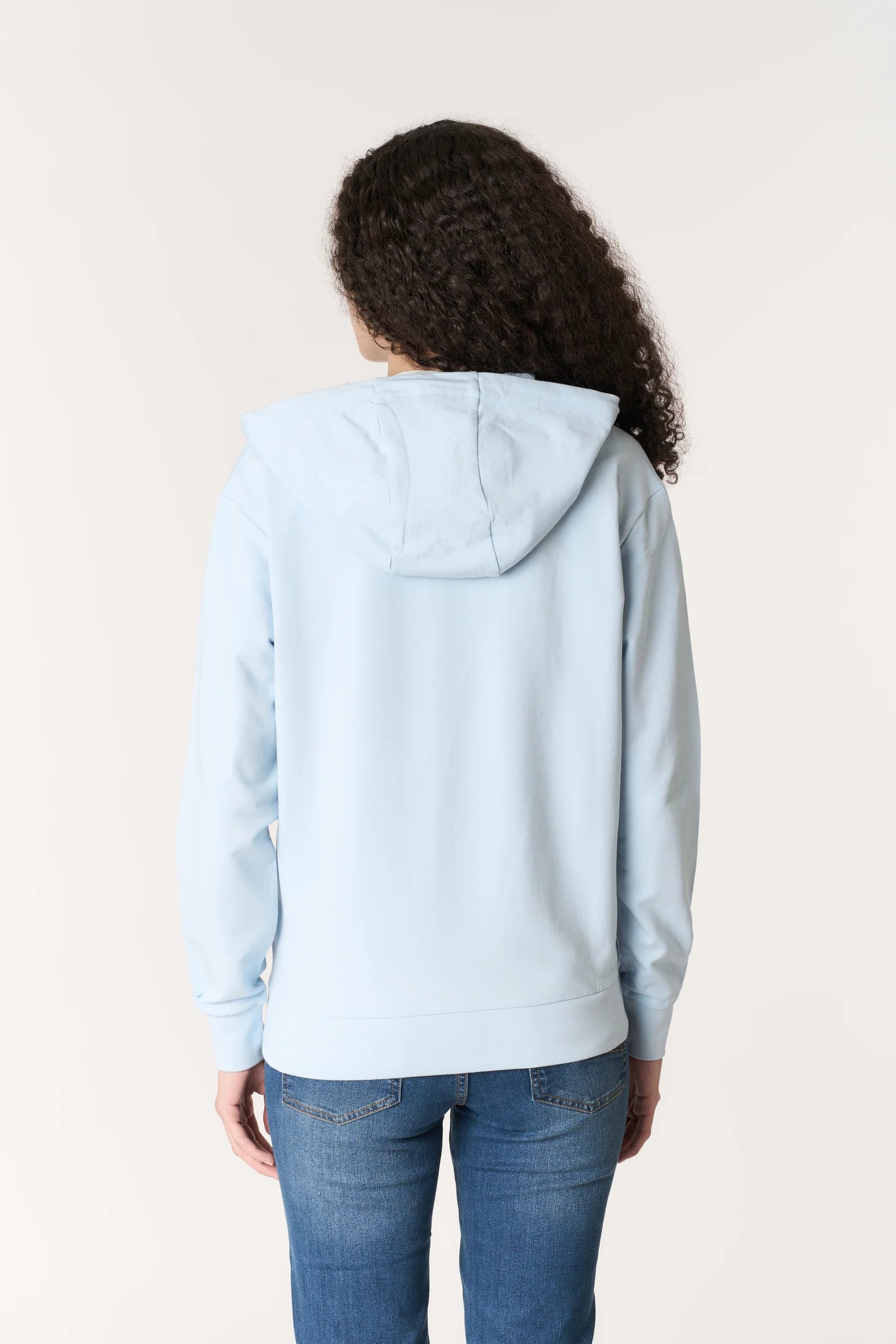 US POLO ASSN | Felpa da donna in cotone con cappuccio e chiusura full zip - Proposta Legend