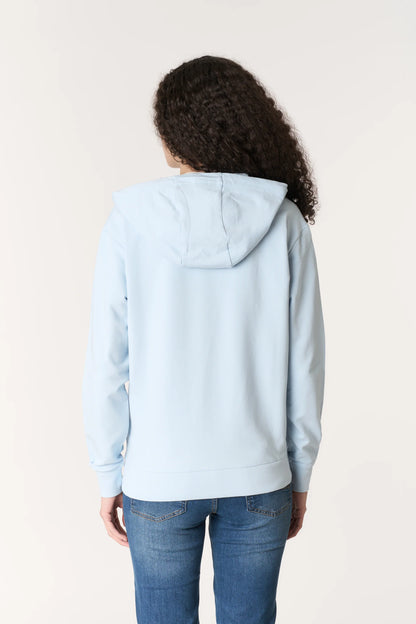 US POLO ASSN | Felpa da donna in cotone con cappuccio e chiusura full zip - Proposta Legend