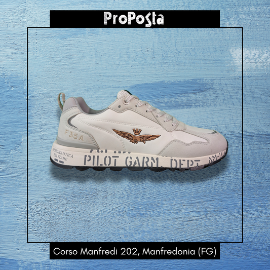 AERONAUTICA MILITARE | Sneaker suola stampata - Proposta Legend