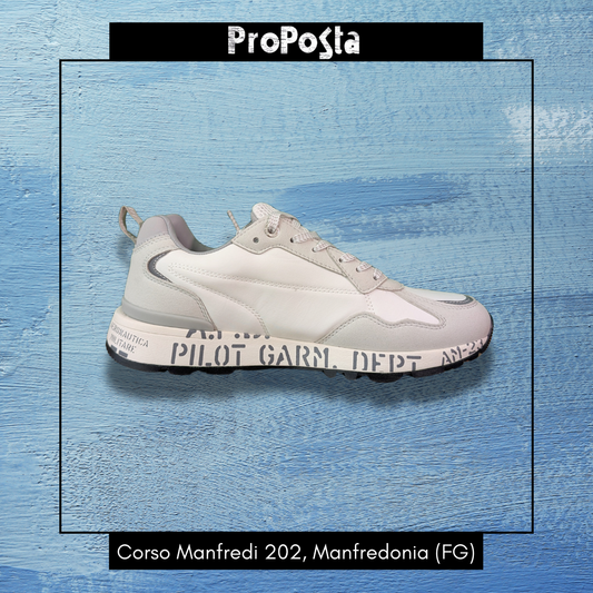 AERONAUTICA MILITARE | Sneaker suola stampata - Proposta Legend
