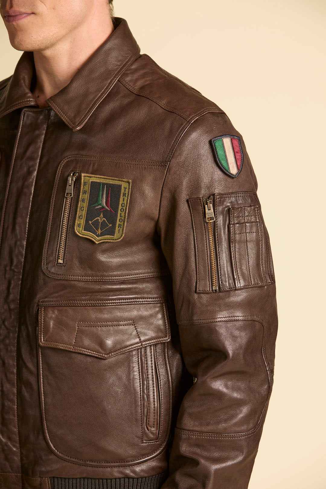 AERONAUTICA MILITARE | Giacca in pelle PILOT