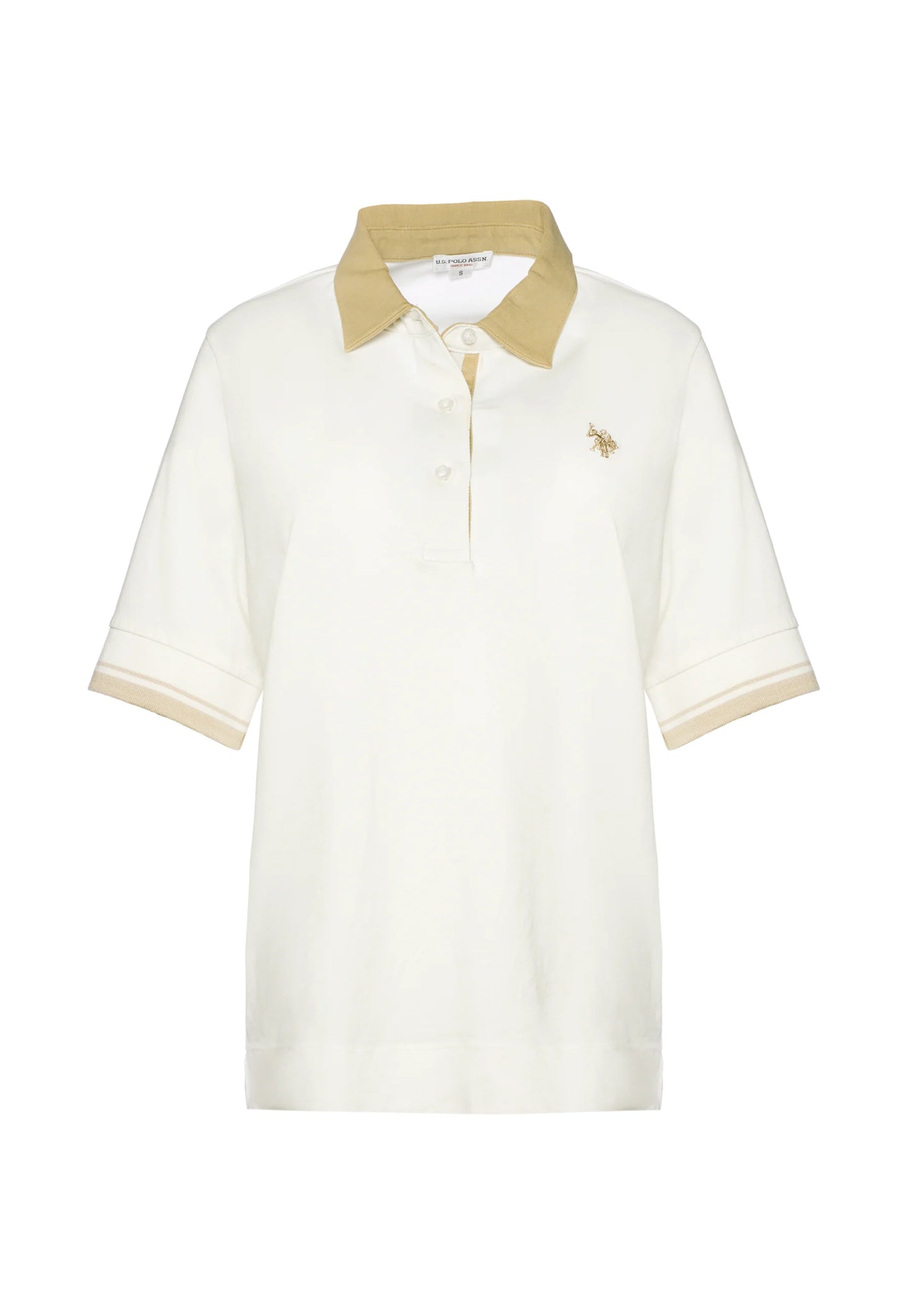 US POLO ASSN | Polo shirt da donna con dettagli a contrasto - Proposta Legend