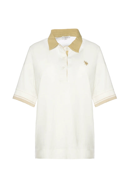 US POLO ASSN | Polo shirt da donna con dettagli a contrasto - Proposta Legend