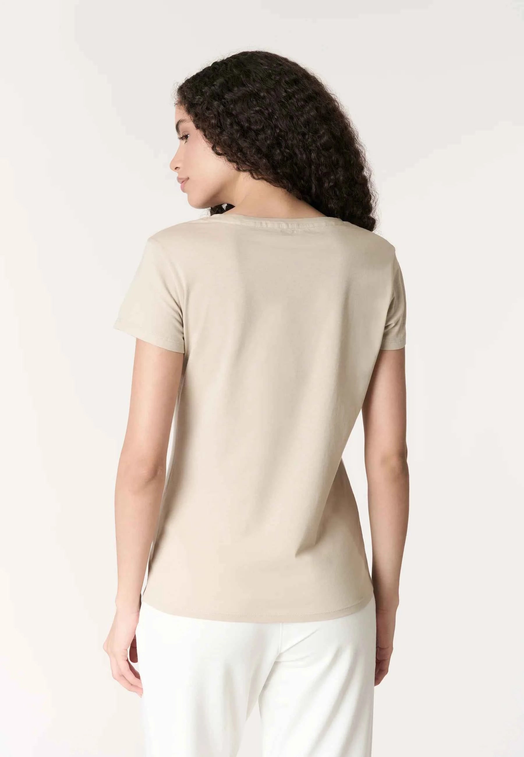 US POLO ASSN | T-shirt donna in cotone light jersey con logo