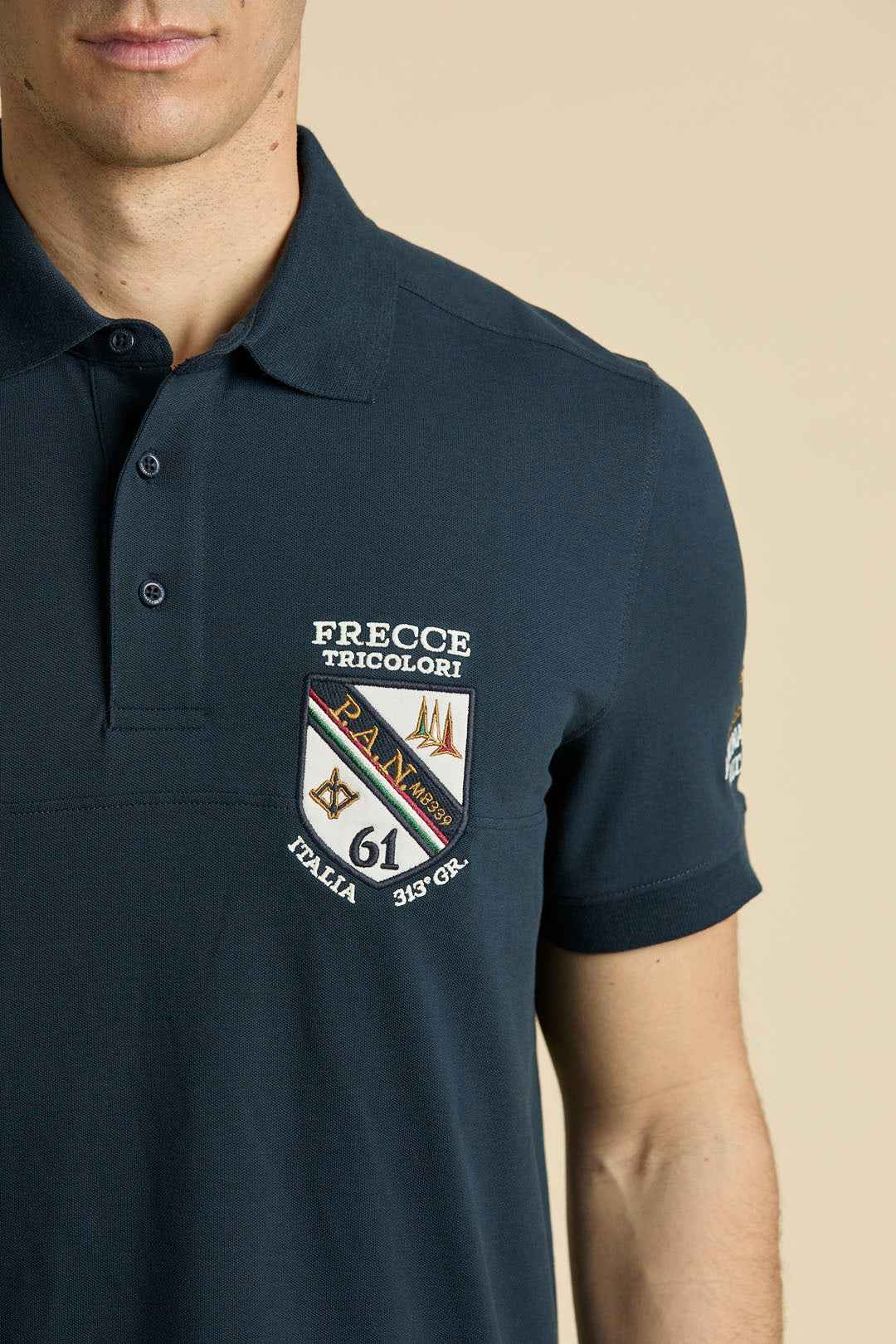 AERONAUTICA MILITARE | Polo con scudetto Frecce Tricolori