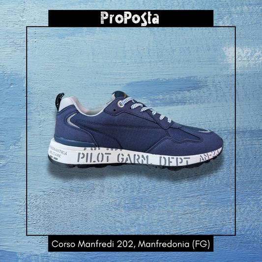 AERONAUTICA MILITARE | Sneaker suola stampata - Proposta Legend