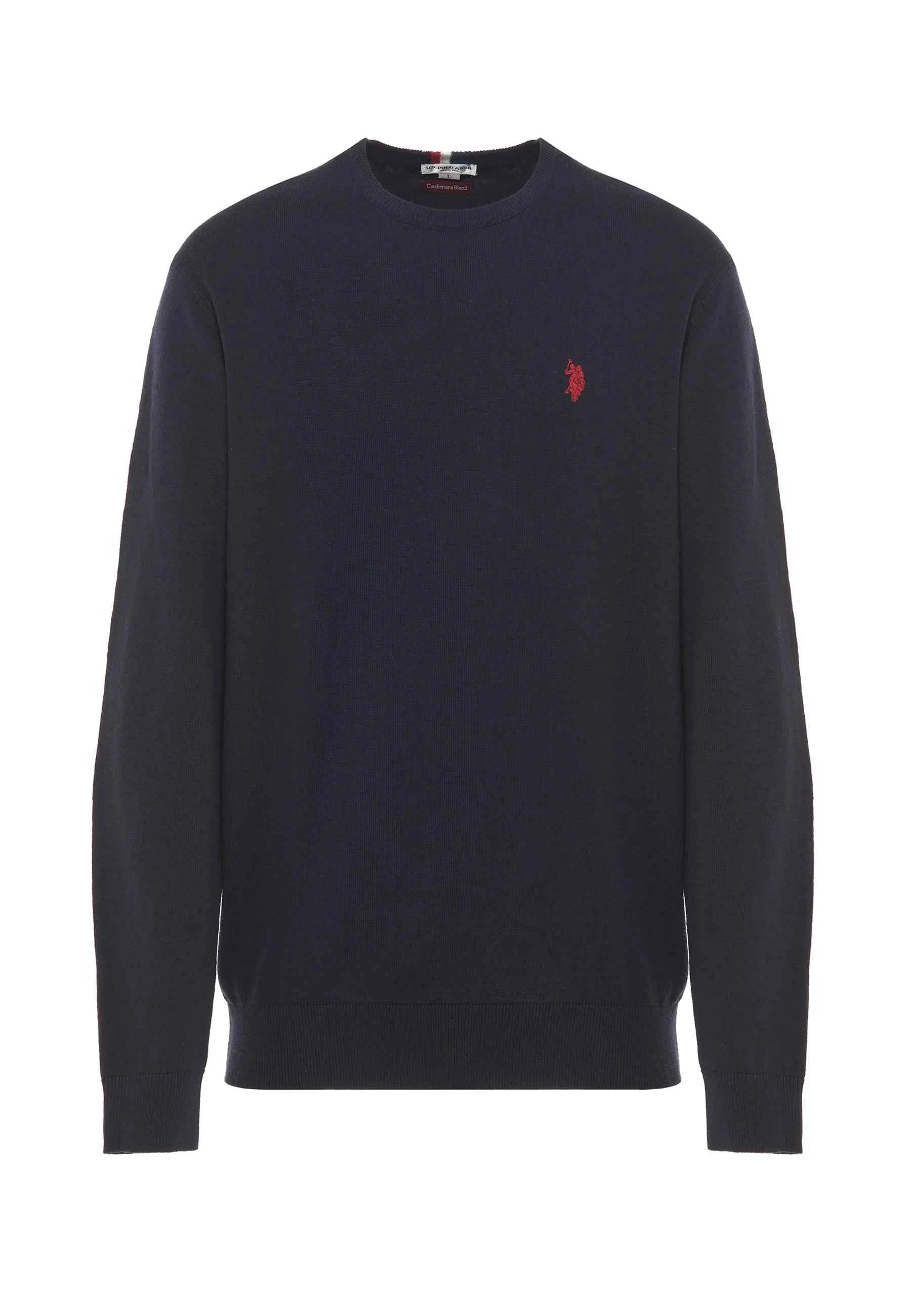 US POLO ASSN | Maglia girocollo cotone e cashmere