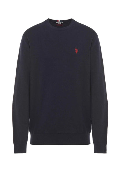 US POLO ASSN | Maglia girocollo cotone e cashmere