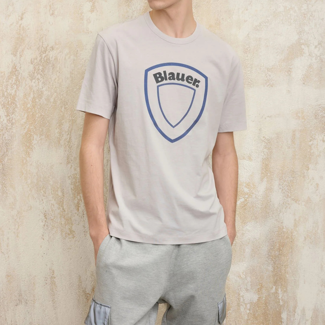 BLAUER | T-Shirt Scudo