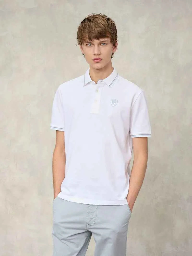 BLAUER | Polo doppia riga AGASSIZ
