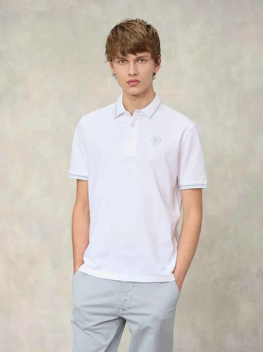 BLAUER | Polo doppia riga AGASSIZ