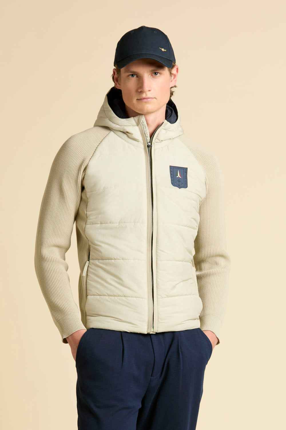 AERONAUTICA MILITARE | Giacca in nylon e maglia