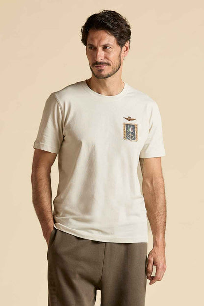 AERONAUTICA MILITARE | T-shirt con stemma Frecce Tricolori