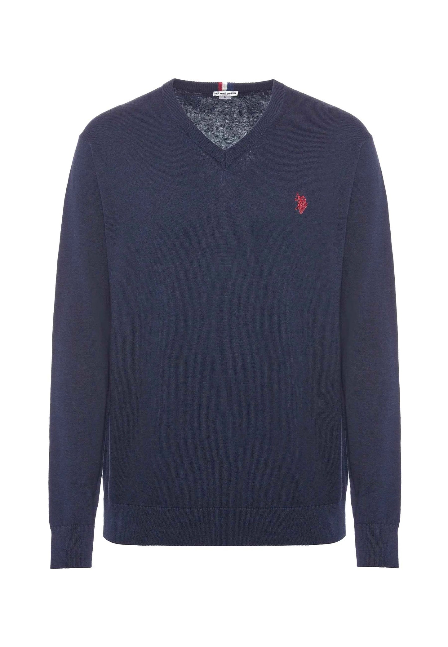 US POLO ASSN | Maglia scollo a V cotone e cashmere