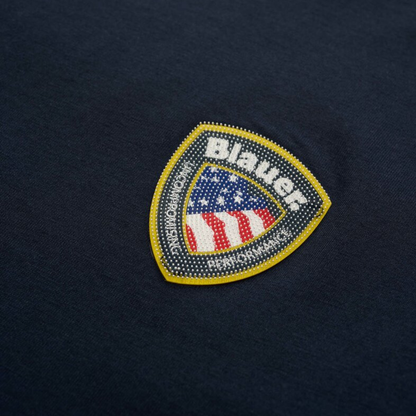 BLAUER | T-Shirt Logo Gommato