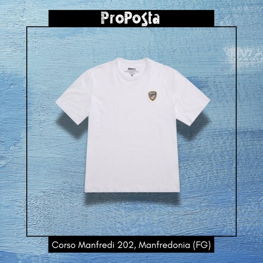 BLAUER | T-Shirt Logo Gommato