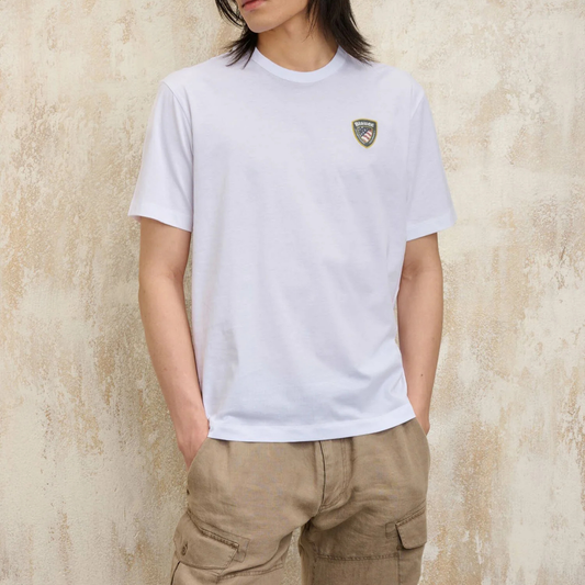 BLAUER | T-Shirt Logo Gommato