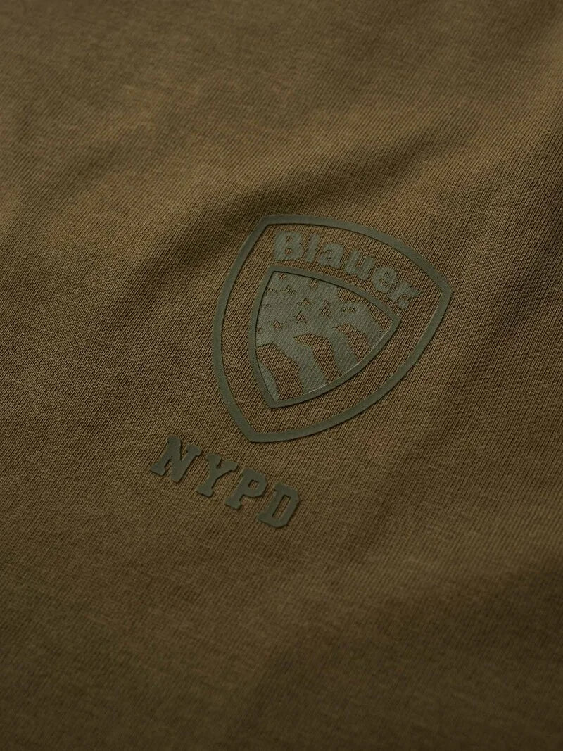 BLAUER | T-Shirt logo in tono EUTAW