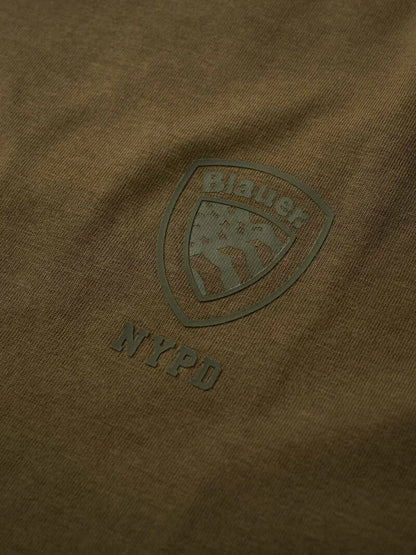 BLAUER | T-Shirt logo in tono EUTAW