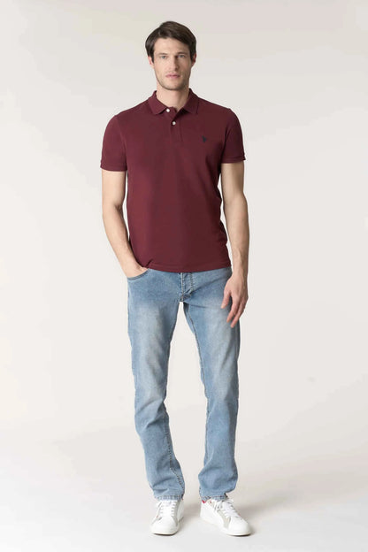 US POLO ASSN | Polo basic uomo in cotone piquet KING