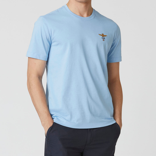 AERONAUTICA MILITARE | T-shirt girocollo basica in cotone
