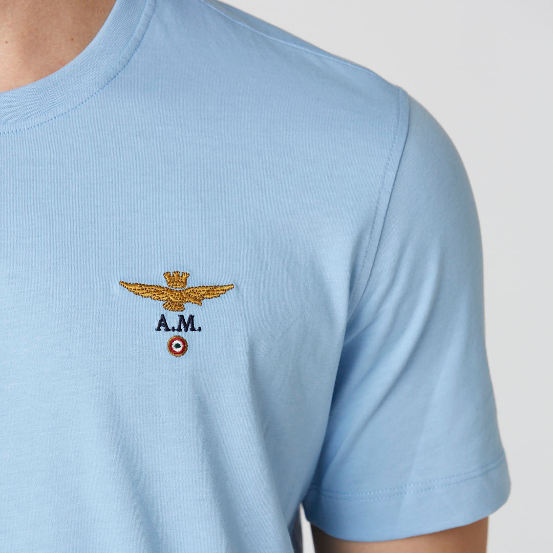 AERONAUTICA MILITARE | T-shirt girocollo basica in cotone