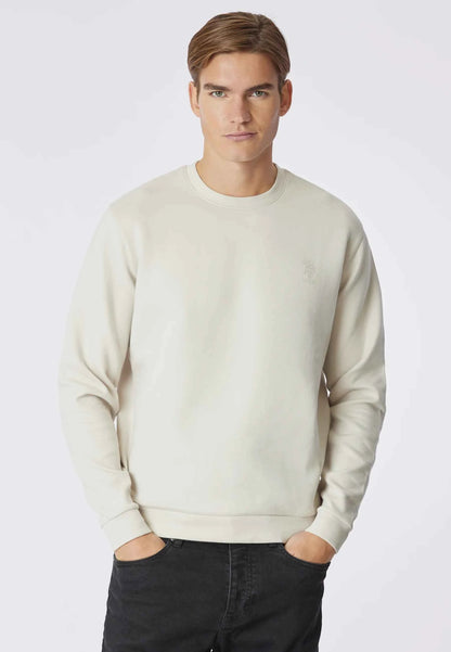 US POLO ASSN | Felpa girocollo in misto cotone e scuba fleece