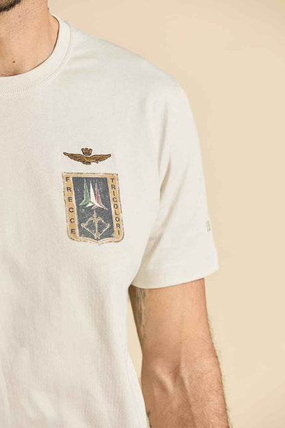 AERONAUTICA MILITARE | T-shirt con stemma Frecce Tricolori