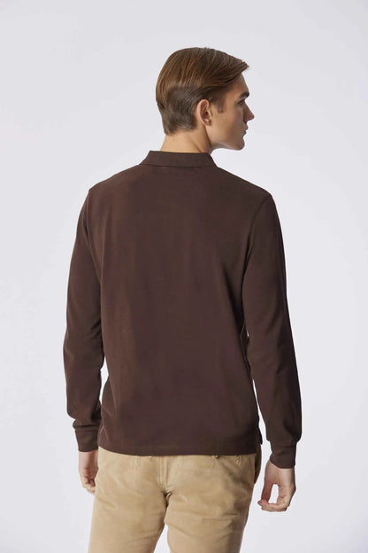 US POLO ASSN | Polo shirt a maniche lunghe in cotone piquet