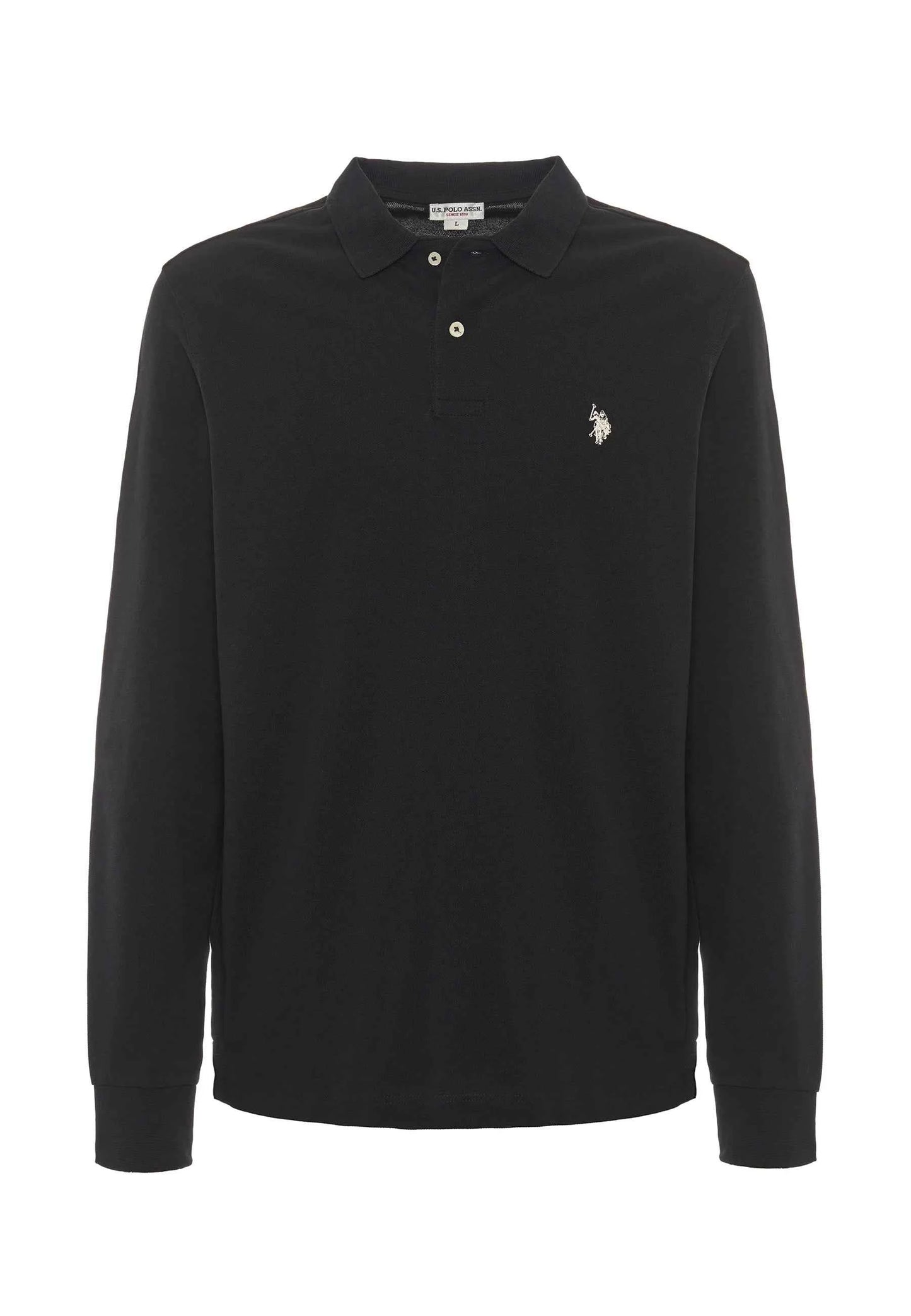 US POLO ASSN | Polo shirt a maniche lunghe in cotone piquet