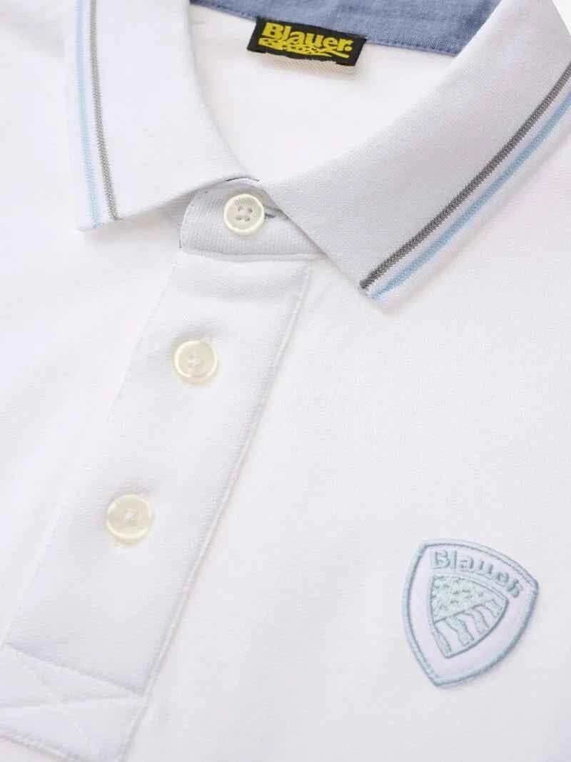 BLAUER | Polo doppia riga AGASSIZ