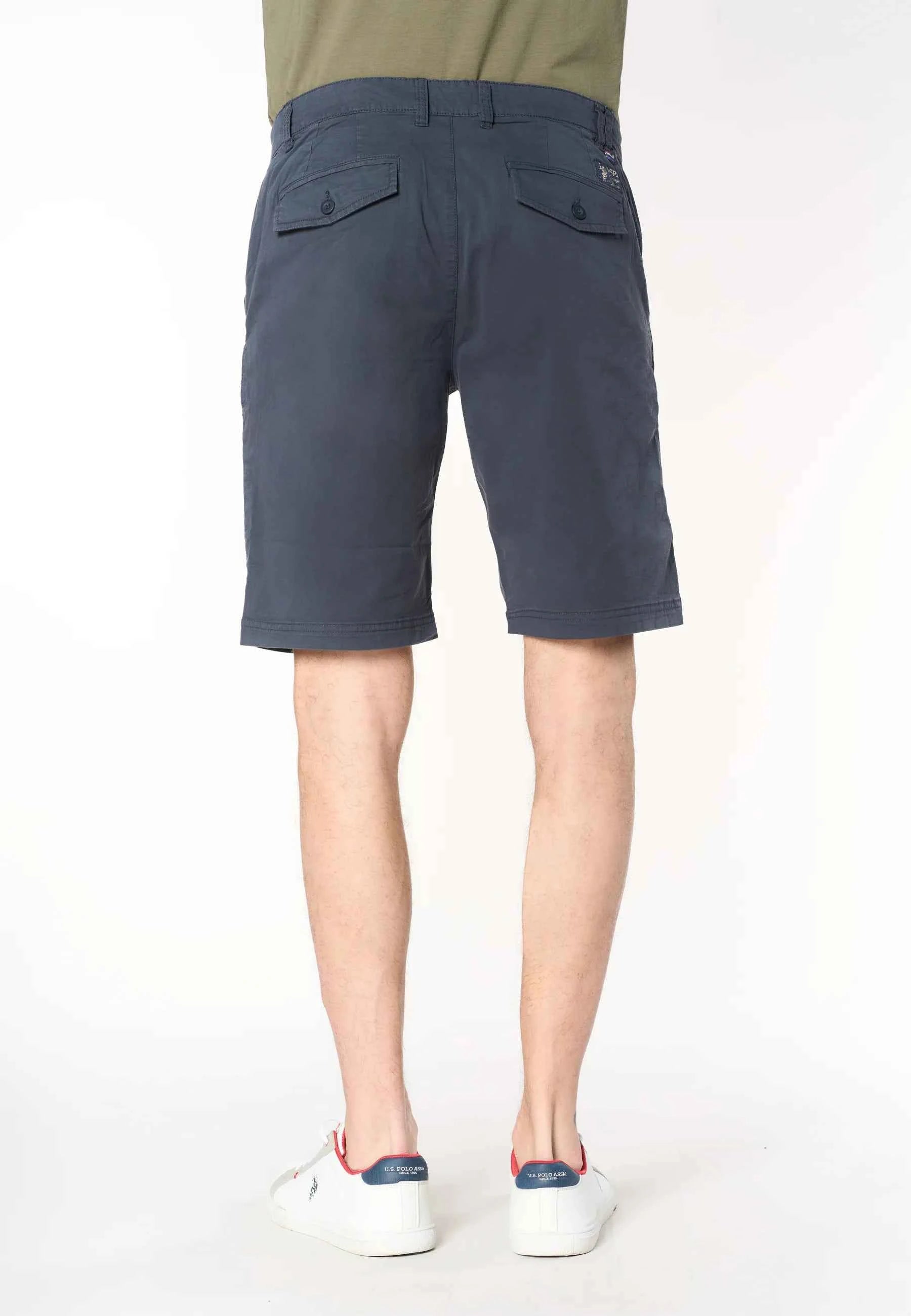 US POLO ASSN | Bermuda chino da uomo in cotone stretch ABEL