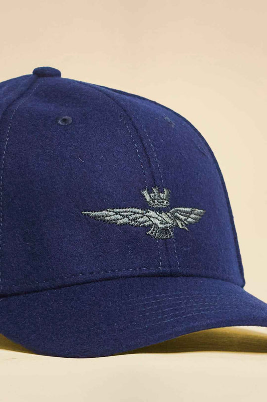 AERONAUTICA MILITARE | Cappellino in panno misto lana ricamato