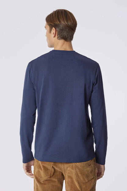 US POLO ASSN | T-shirt a maniche lunghe in heavy jersey