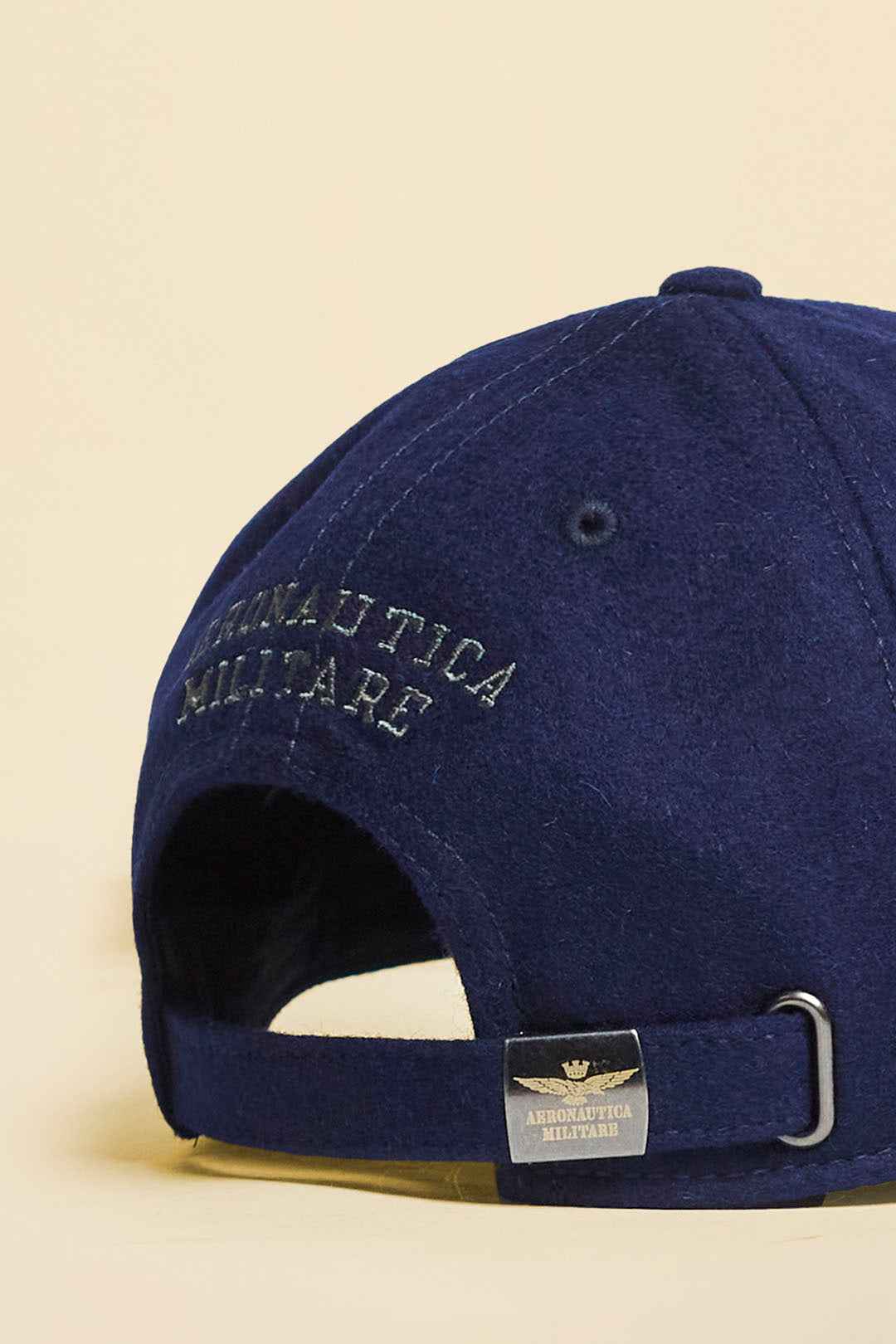 AERONAUTICA MILITARE | Cappellino in panno misto lana ricamato