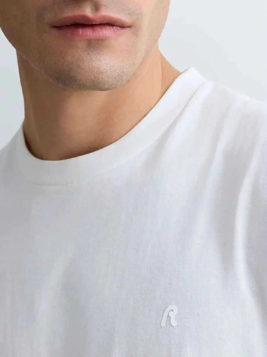 REPLAY | T-Shirt in jersey con logo in tinta