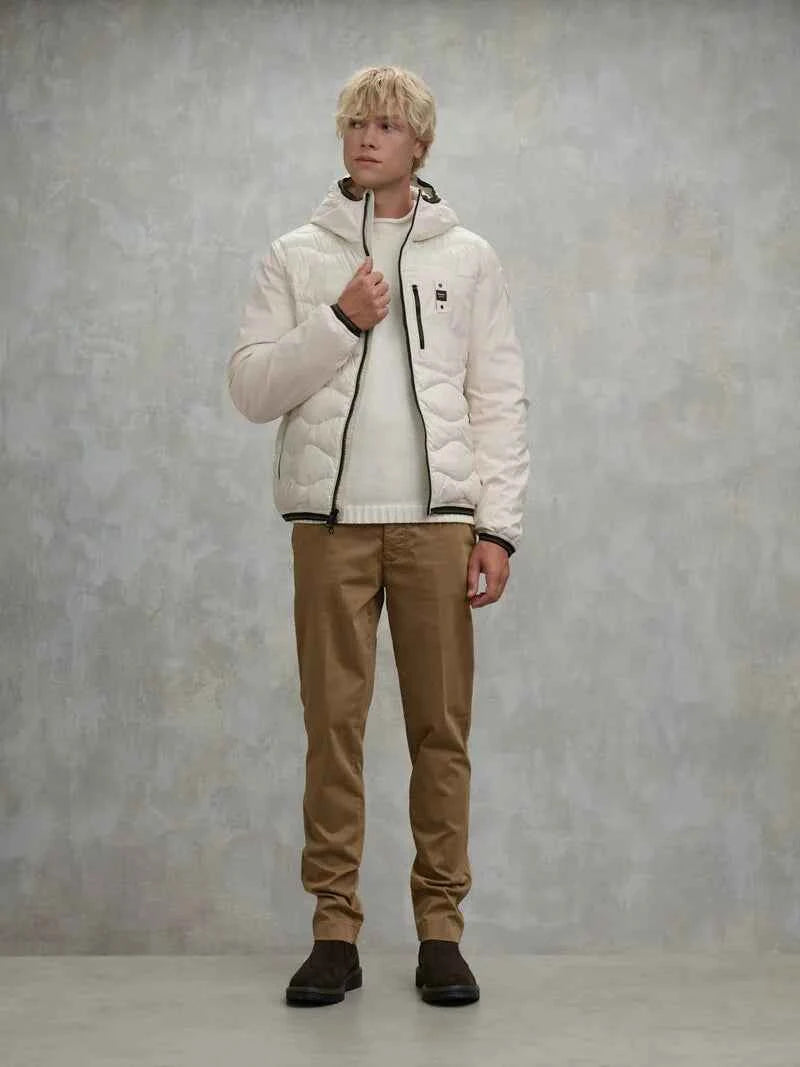 BLAUER | Piumino imbottitura mista ALBERT