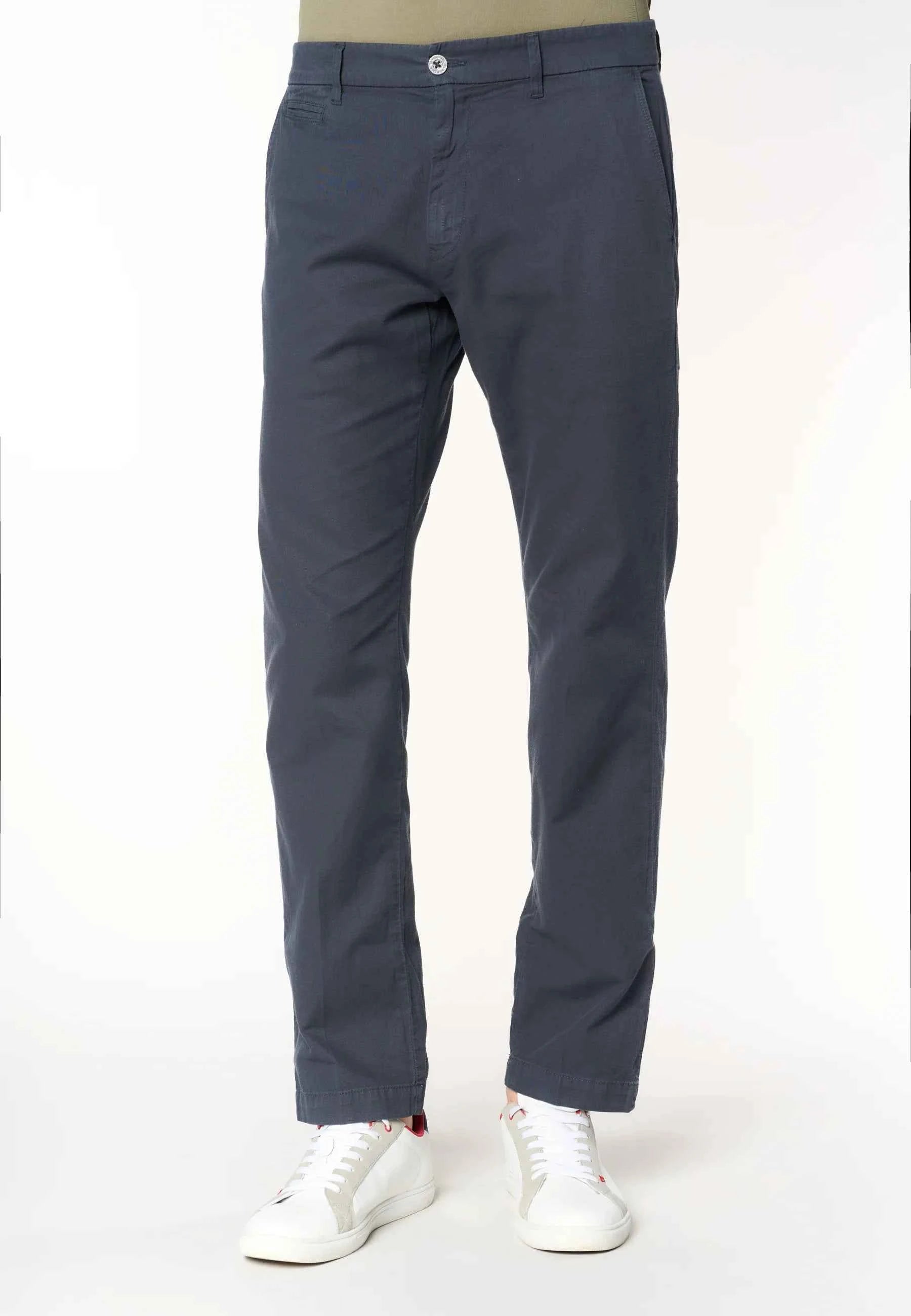 US POLO ASSN | Pantalone chino da uomo in misto cotone e lino KENNY