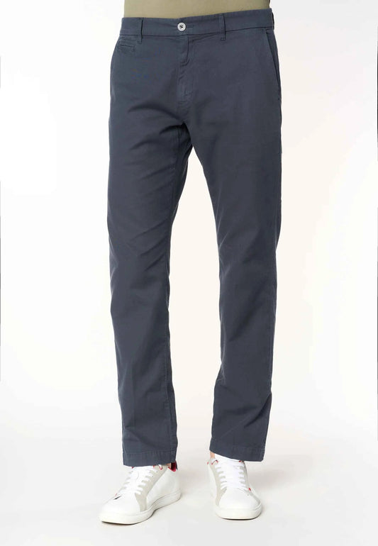 US POLO ASSN | Pantalone chino da uomo in misto cotone e lino KENNY