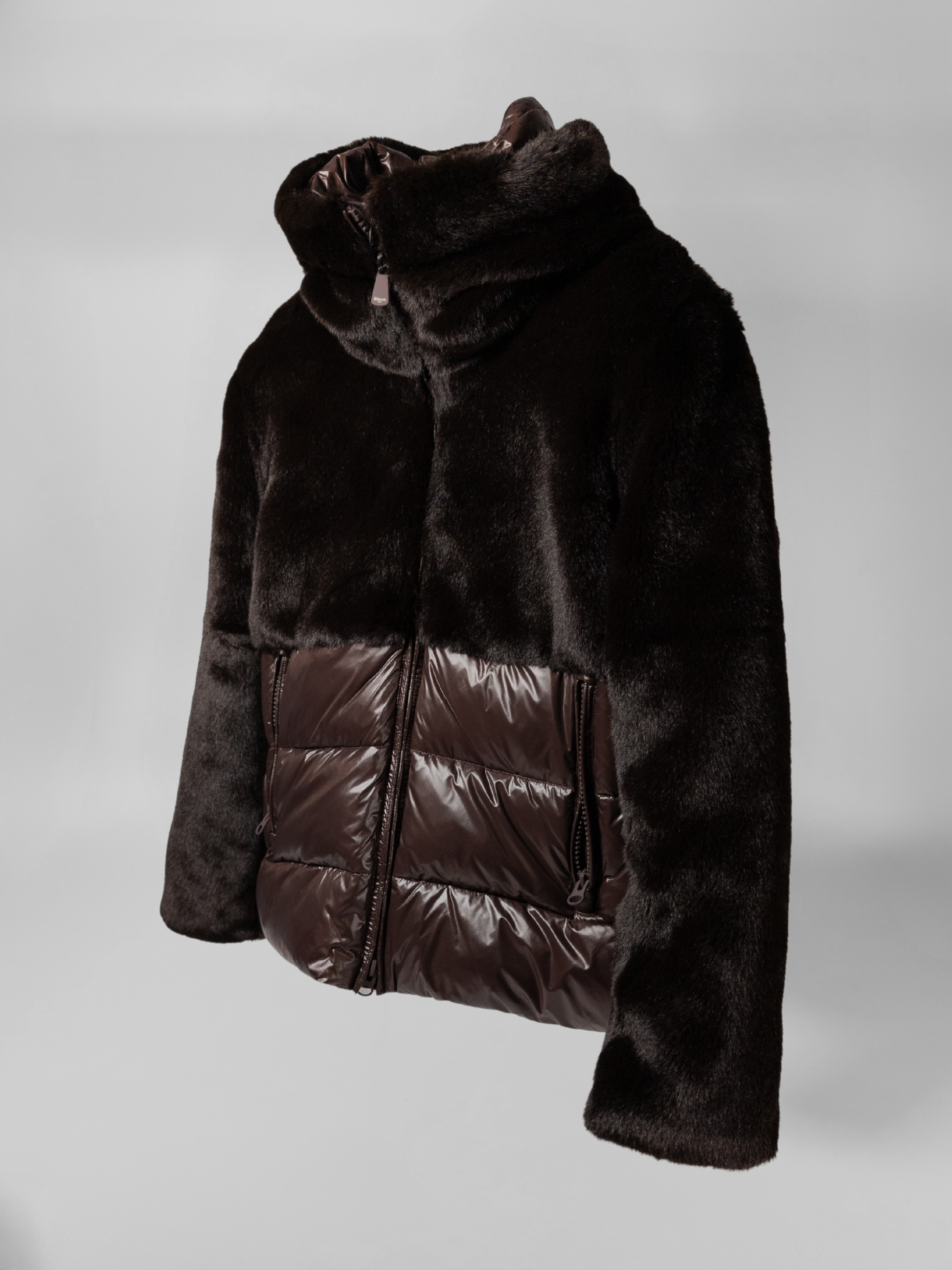 BLAUER | Giubbetto nylon con pelliccia ECO FANEVIL - Proposta Legend