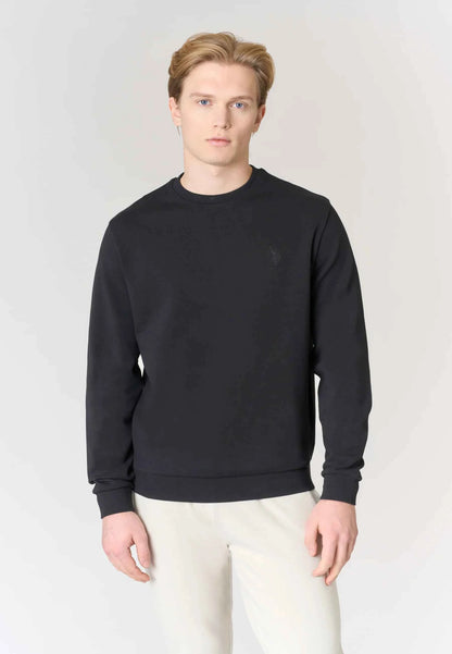 US POLO ASSNS | Felpa girocollo in misto cotone e scuba fleece